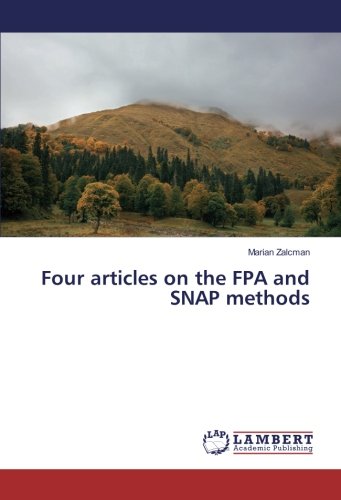 Four articles on the FPA and SNAP methods