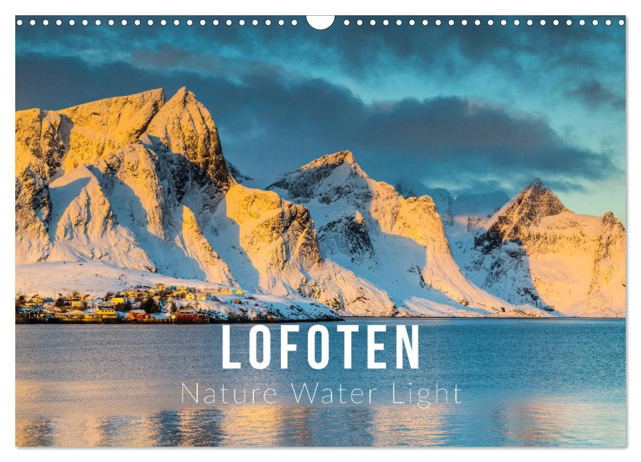 Lofoten. Nature Water Light (Wall Calendar 2026 DIN A3 landscape), CALVENDO 12 Month Wall Calendar: Breathtaking landscapes of the Lofoten Islands