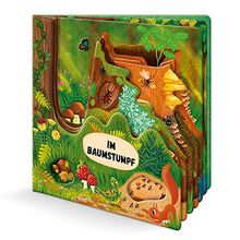 Trötsch Fensterbuch Im Baumstumpf: Entdeckerbuch Beschäftigungsbuch Spielbuch (Erstes Wissen)
