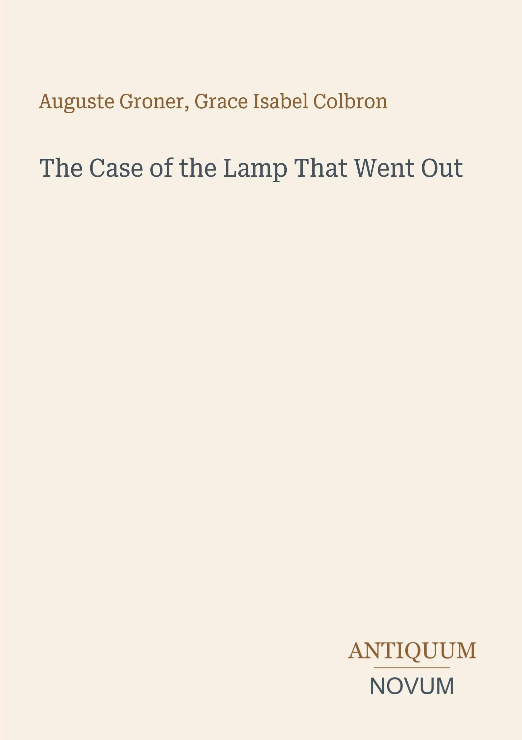 The Case of the Lamp That Went Out