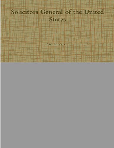 Solicitors General of the United States