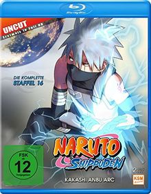 Naruto Shippuden - Kakashi Anbu Arc - Staffel 16: Folge 569-581 [Blu-ray]