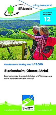 WK Blankenheim, Oberes Ahrtal: Wanderkarte Nr. 12 des Eifelvereins (Karten des Eifelvereins)