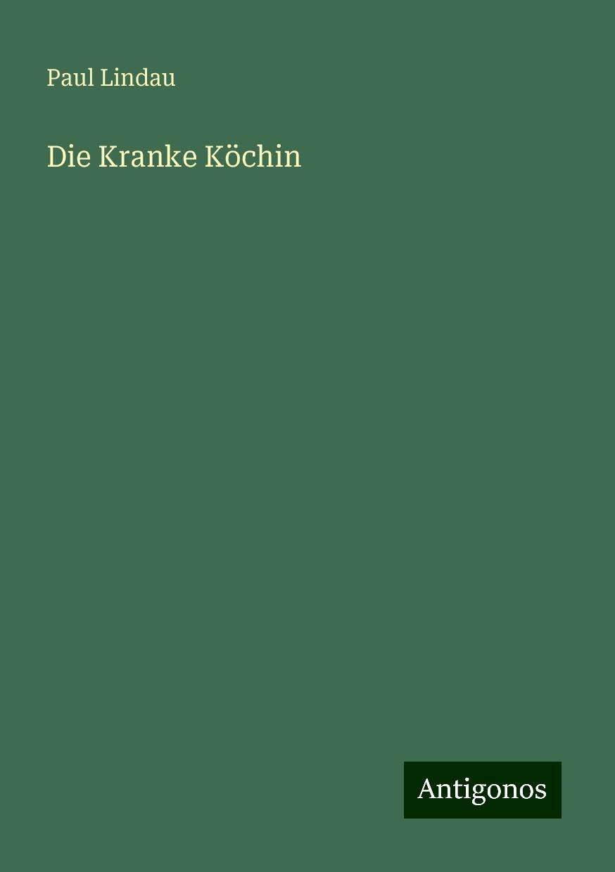 Die Kranke Köchin