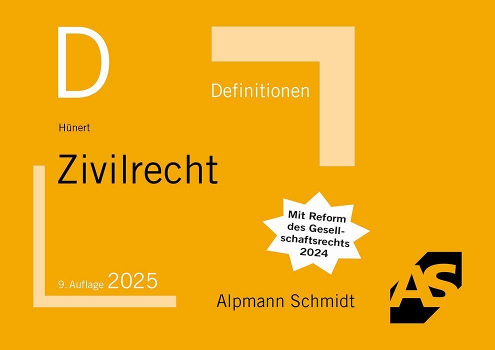 Hünert Matthias Definitionen Zivilrecht