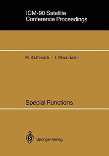 ICM-90 Satellite Conference Proceedings: Special Functions (Economic Research Series)