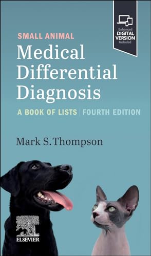 Mark Thompson Dvm Dabvp(Canine and Feline) Small Animal Medical Differential Diagnosis, A Book Of Lists