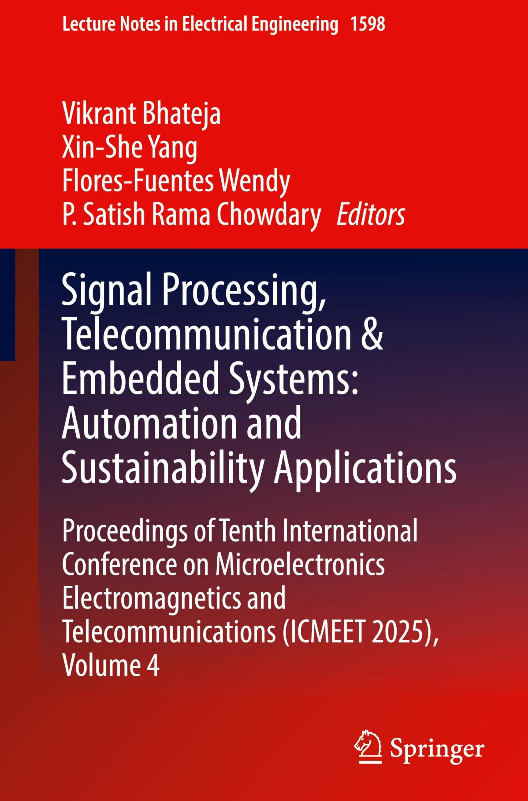 Signal Processing, Telecommunication & Embedded Systems: Automation and Sustainability Applications