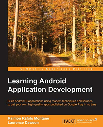 Learning Android Application Development (English Edition)