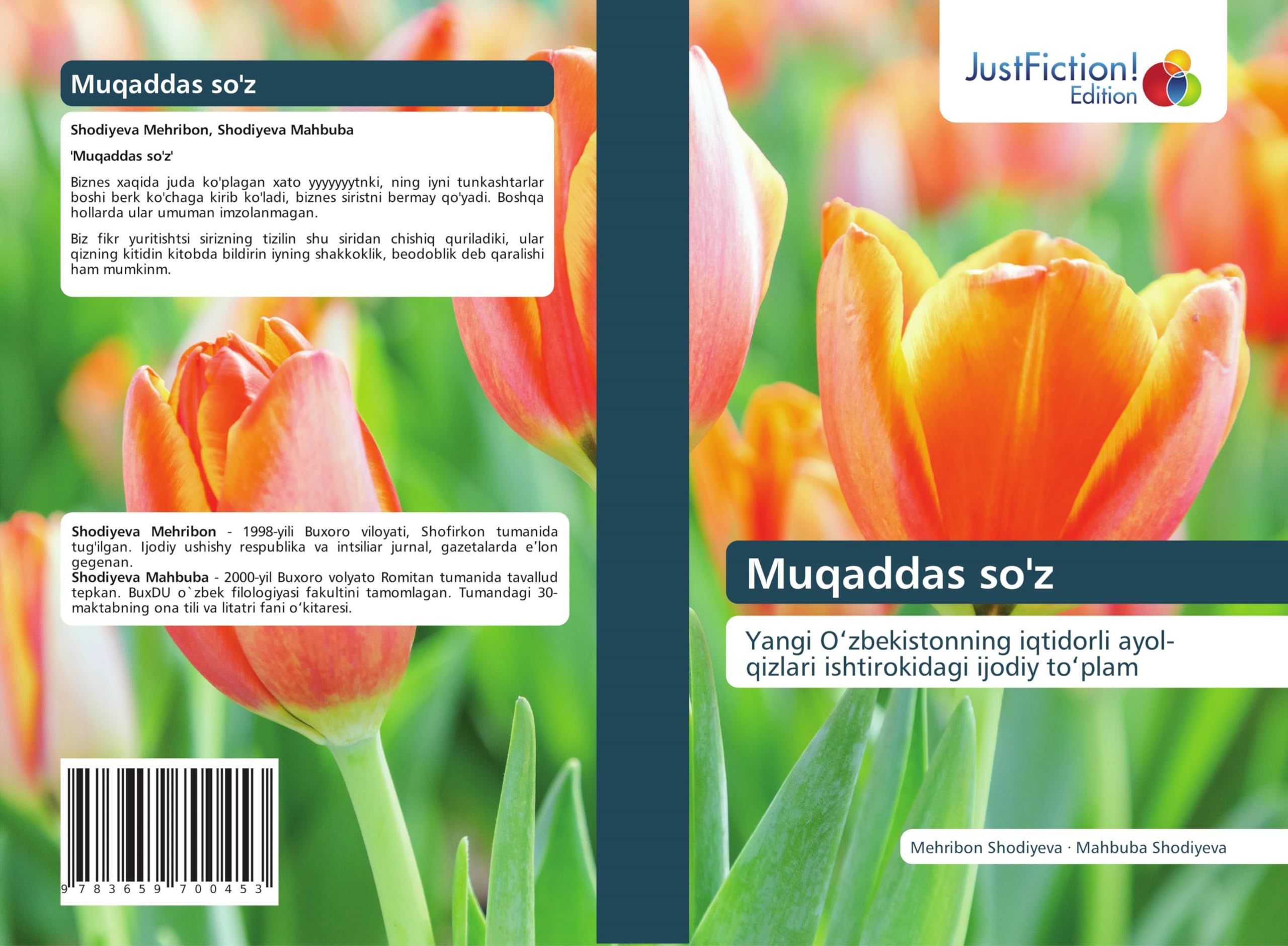 Muqaddas so'z: Yangi O¿zbekistonning iqtidorli ayol-qizlari ishtirokidagi ijodiy to¿plam