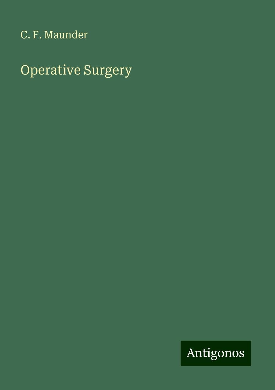Operative Surgery