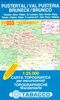 Pustertal, Bruneck und Umgebung: Wanderkarte Tabacco 033. 1:25000 (Cartes Topograh)