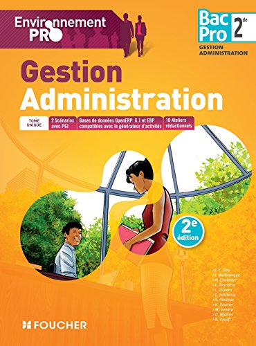 Gestion-administration, 2de Bac Pro Gestion-administration De Collectif