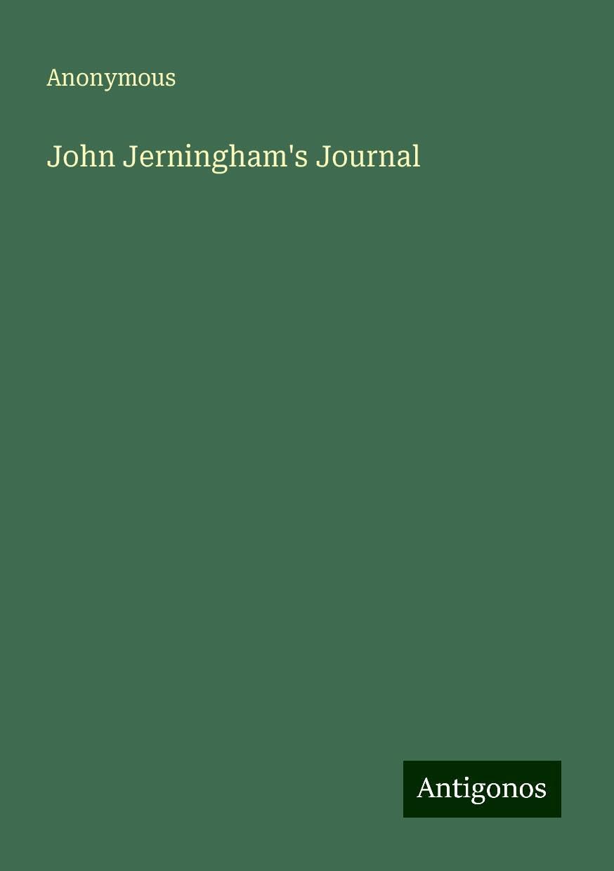 John Jerningham's Journal