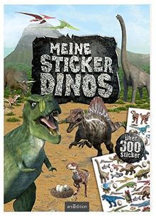 Meine Sticker-Dinos: Mit über 300 Stickern (Mein Stickerbuch)