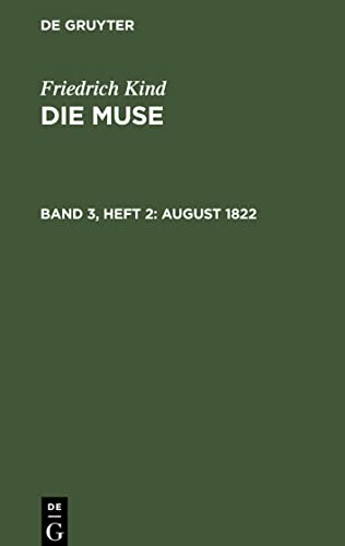 Die Muse, Band 3, Heft 2, August 1822