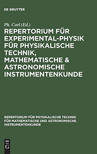 Text (Repertorium für physikalische Technik für mathematische und astronomische Instrumentenkunde)