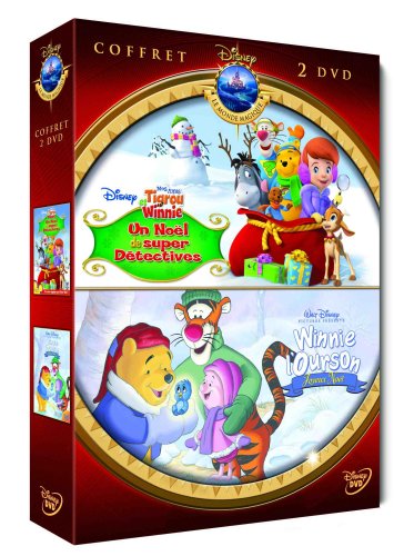 Mes amis tigrou et winnie : un Noël de supers detectives ; winnie l'ourson : joyeux Noël [FR IMPORT]