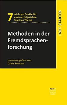 Methoden der Fremdsprachenforschung (narr STARTER)