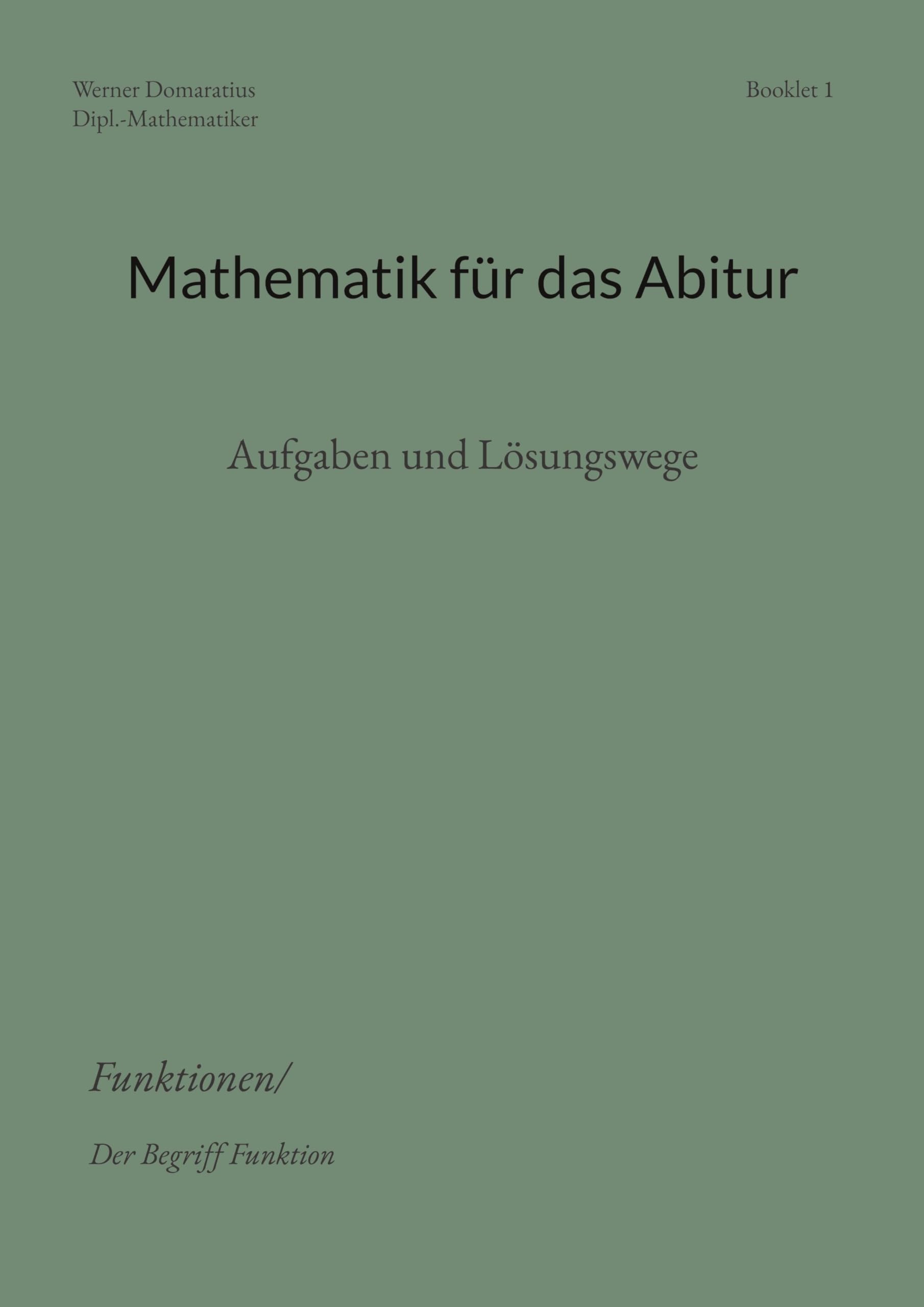 Mathematik für das Abitur