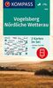 KV WK 846 Vogelsberg/Nördl Wetterau: 2 Wanderkarten 1:50000 im Set inklusive Karte zur offline Verwendung in der KOMPASS-App. Fahrradfahren. (KOMPASS-Wanderkarten, Band 846)