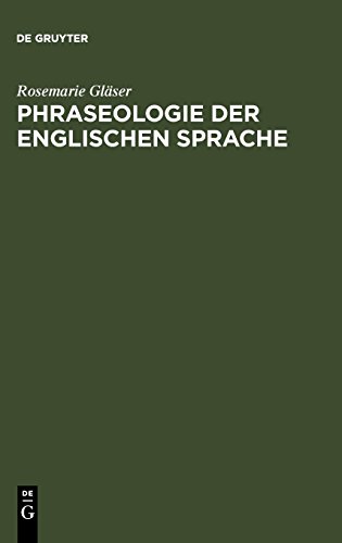 Phraseologie der englischen Sprache