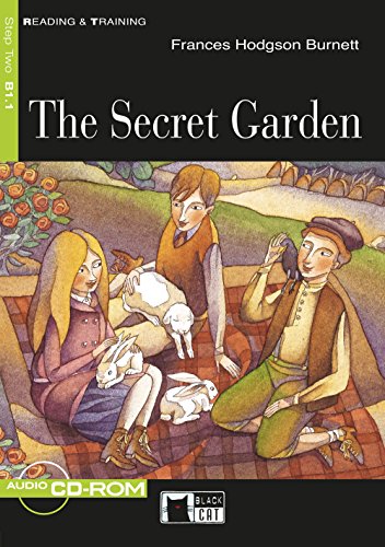 Black Cat Reading & training   The Secret Garden w Audio-CD-ROM - Frances Hodgson Burnett Kartoniert (TB)