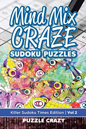 Mind Mix Craze Sudoku Puzzles Vol 2: Killer Sudoku Times Edition