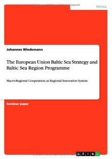 The European Union Baltic Sea Strategy and Baltic Sea Region Programme: Macro-Regional Cooperation as Regional Innovation System