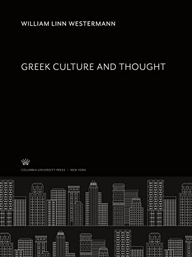 Greek Culture and Thought