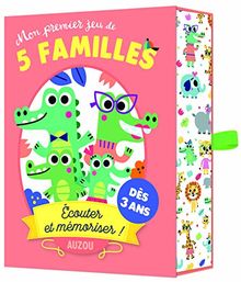 Mon premier jeu de 5 familles : écouter et mémoriser !