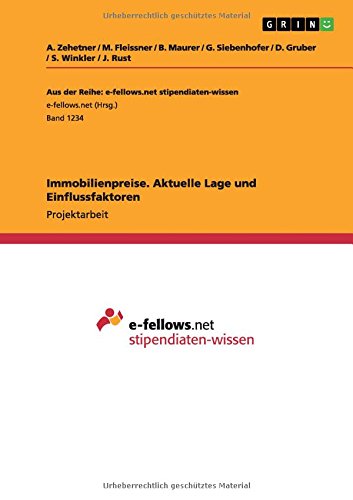 Immobilienpreise. Aktuelle Lage und Einflussfaktoren