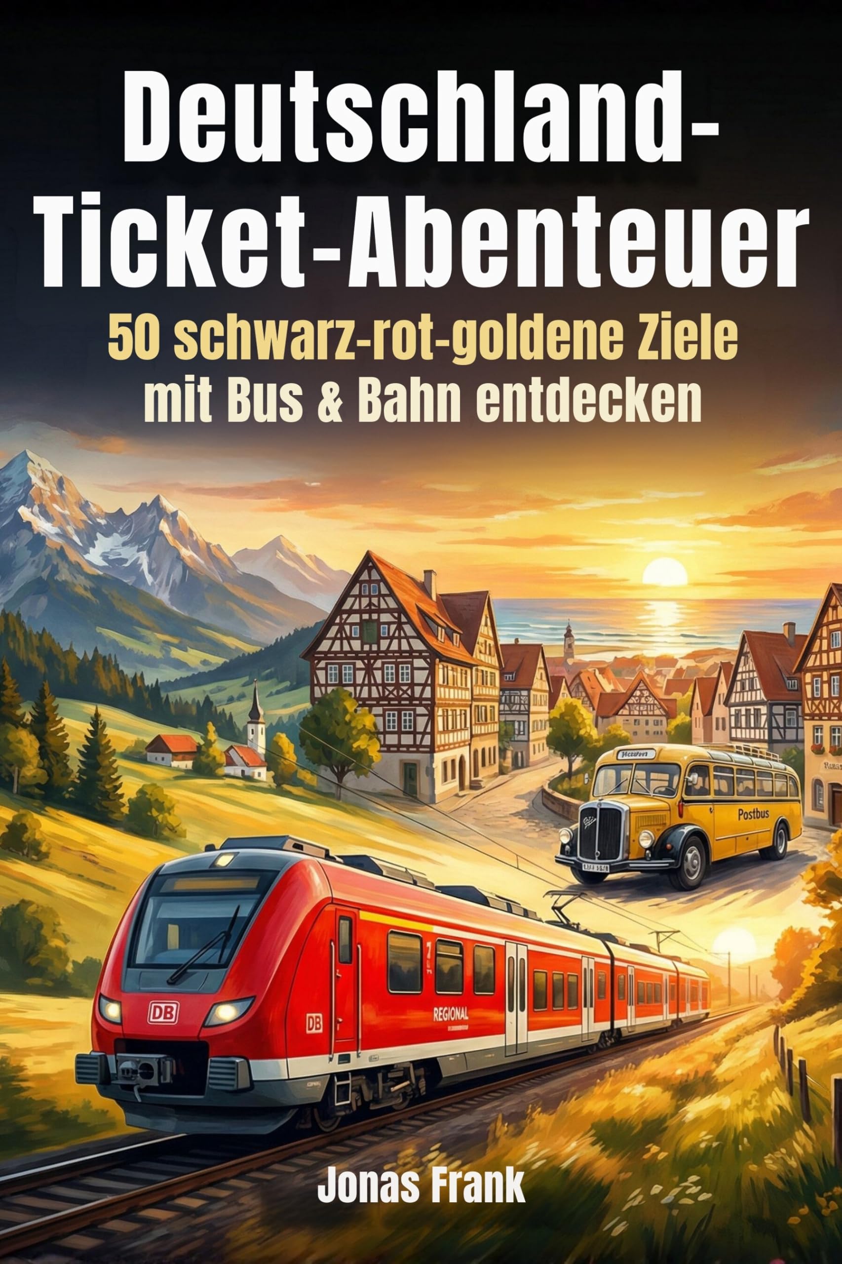 Deutschland-Ticket-Abenteuer: 50 schwarz-rot-goldene Ziele mit Bus & Bahn entdecken