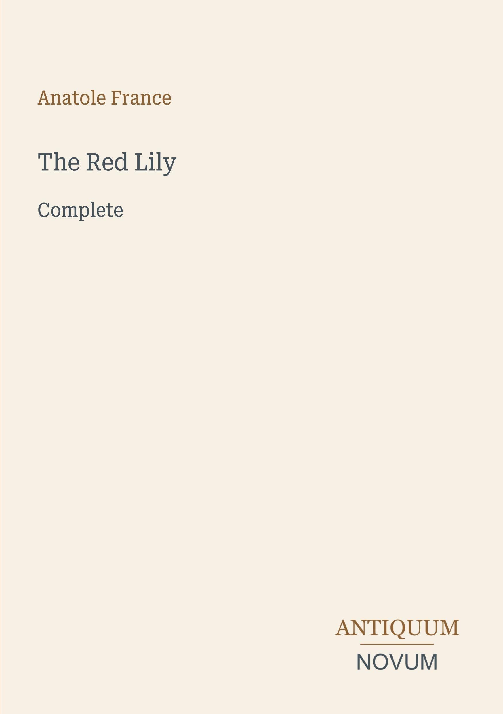 The Red Lily