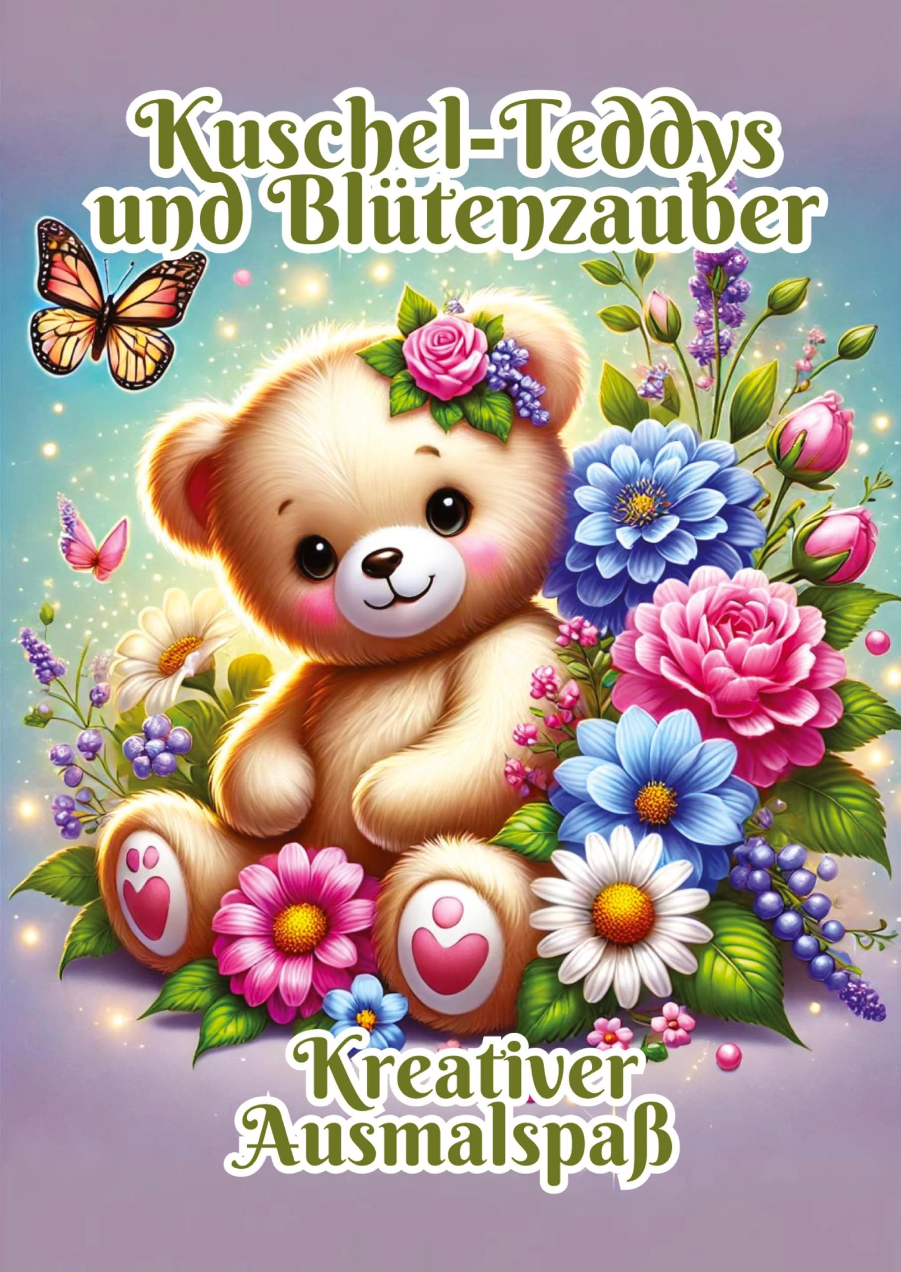 Kuschel-Teddys und Blütenzauber: Kreativer Ausmalspaß