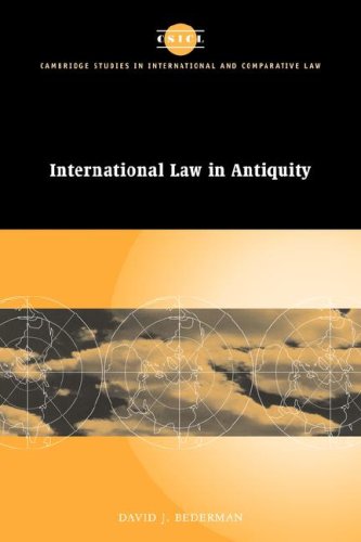 International Law in Antiquity (Cambridge Studies in International and Comparative Law, Band 16)