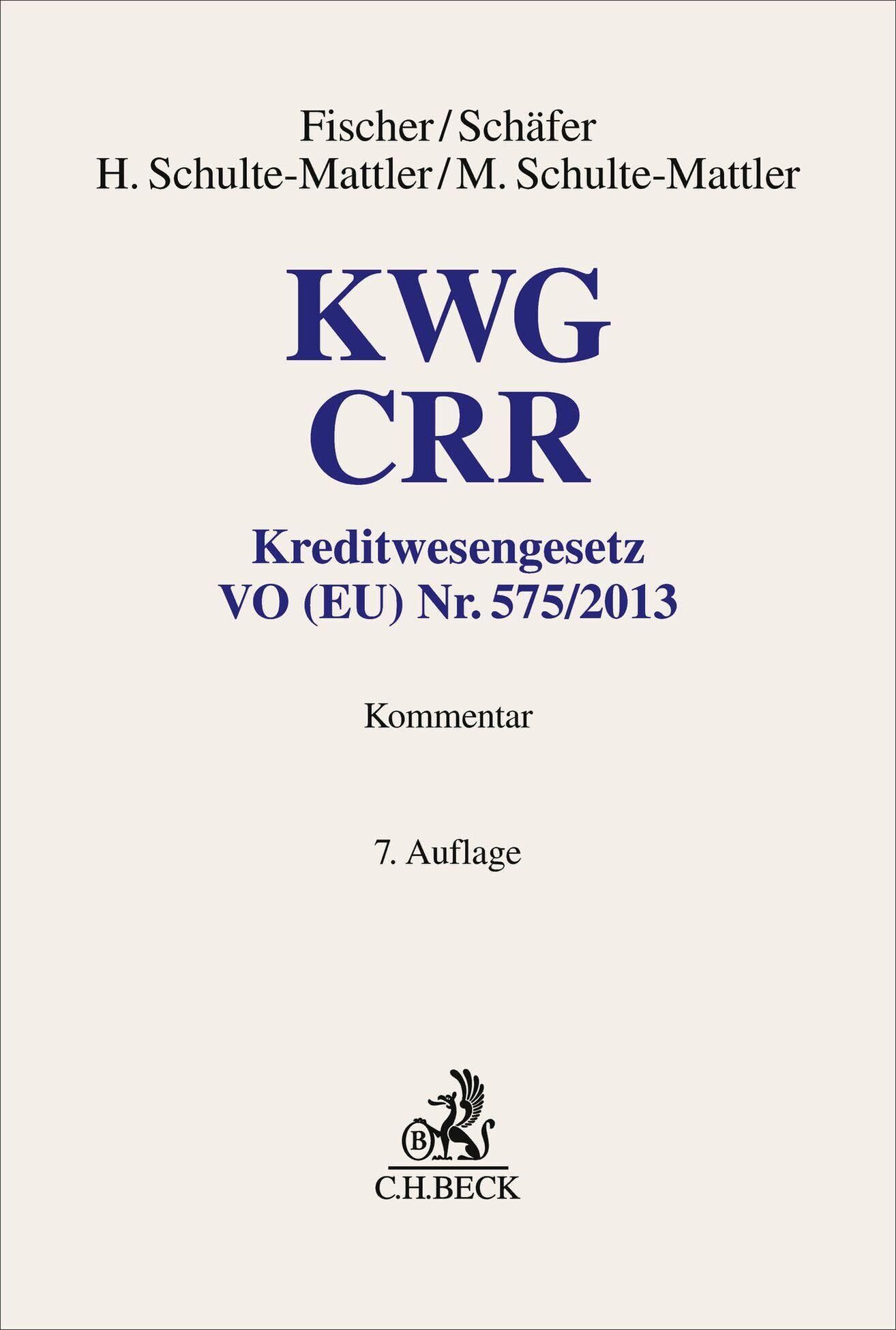 KWG, CRR - Neuware