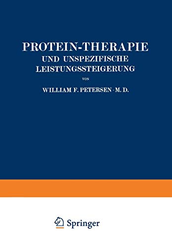 Protein-Therapie und Unspezifische Leistungssteigerung