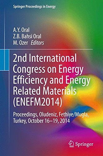 2nd International Congress on Energy Efficiency and Energy Related Materials (ENEFM2014): Proceedings, Oludeniz, Fethiye/Mugla, Turkey, October 16-19, 2014 (Springer Proceedings in Energy)