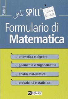 Formulario di matematica