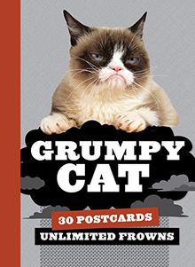 Grumpy Cat Postcard Book (Stationery)
