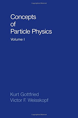 1: Concepts of Particle Physics