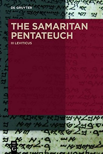 The Samaritan Pentateuch: Leviticus