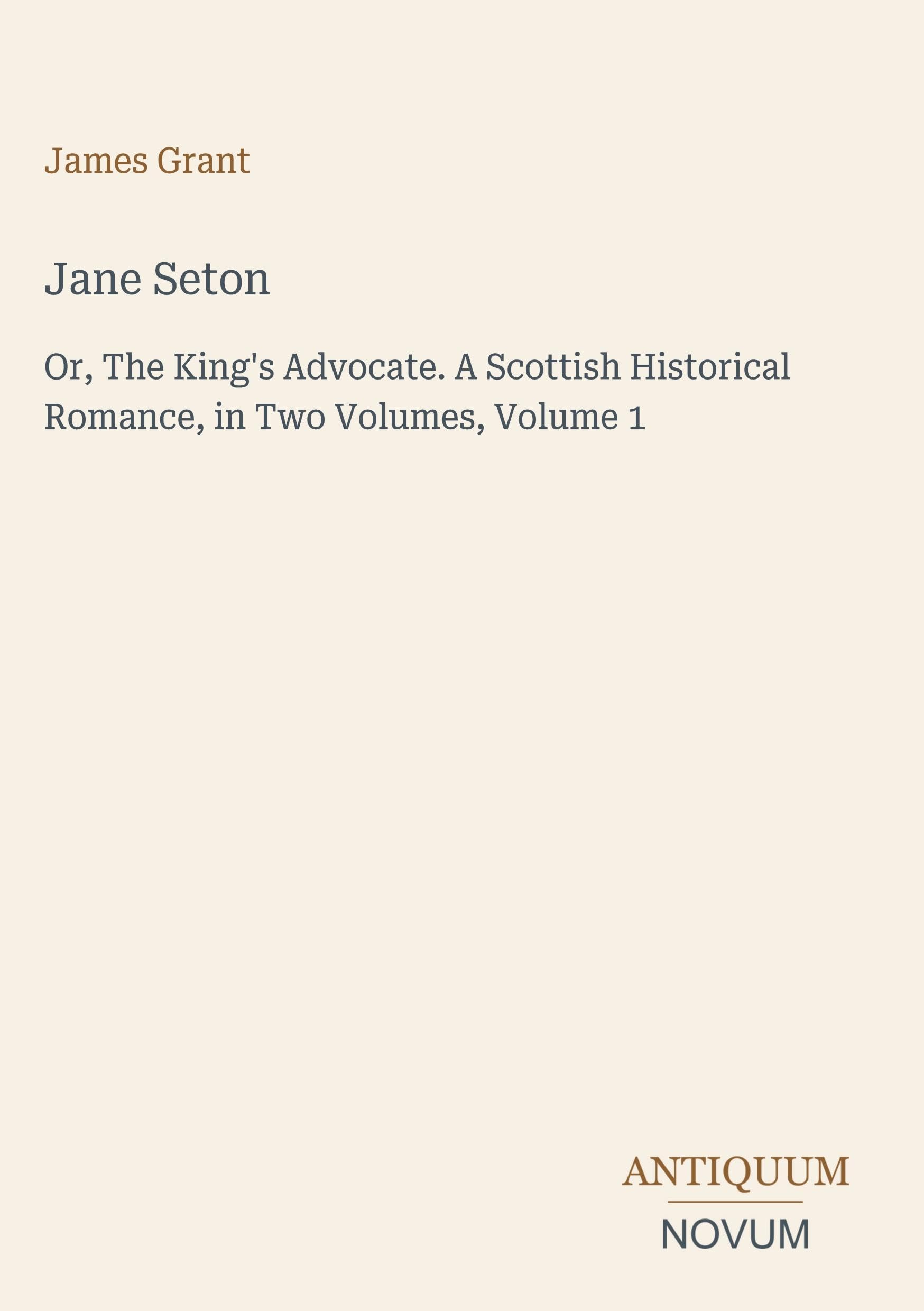 Jane Seton