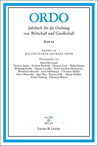 ORDO: Jahrbuch für die Ordnung von Wirtschaft und Gesellschaft. Band 64