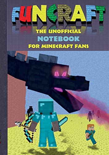 Funcraft - The unofficial Notebook (quad paper) for Minecraft Fans: Notebook, notepad, tablet, scratch pad, pad, gift booklet, christmas present gift, eastern, birthday, craft, bestseller