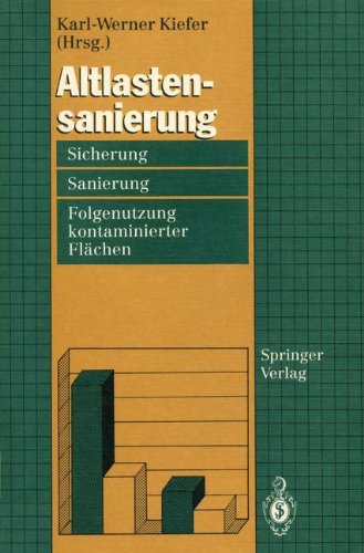 Altlastensanierung: Sicherung, Sanierung Folgenutzung Kontaminierter Flächen