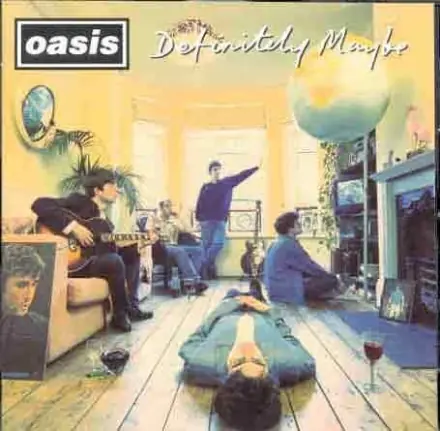 Oasis - Definitely Maybe Albumcover
