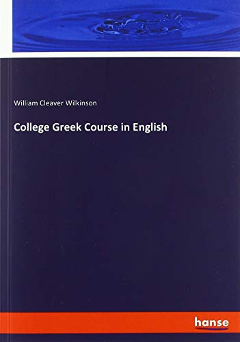 College Greek Course in English