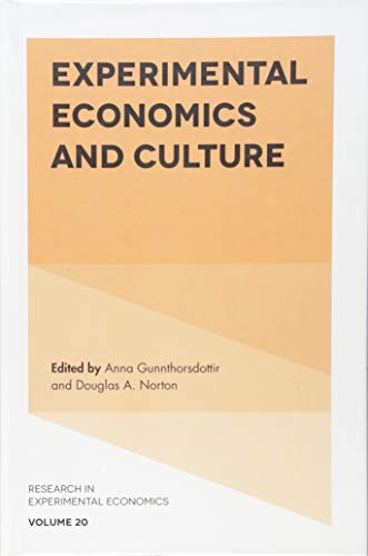 Experimental Economics and Culture (Research in Experimental Economics, 20, Band 20)